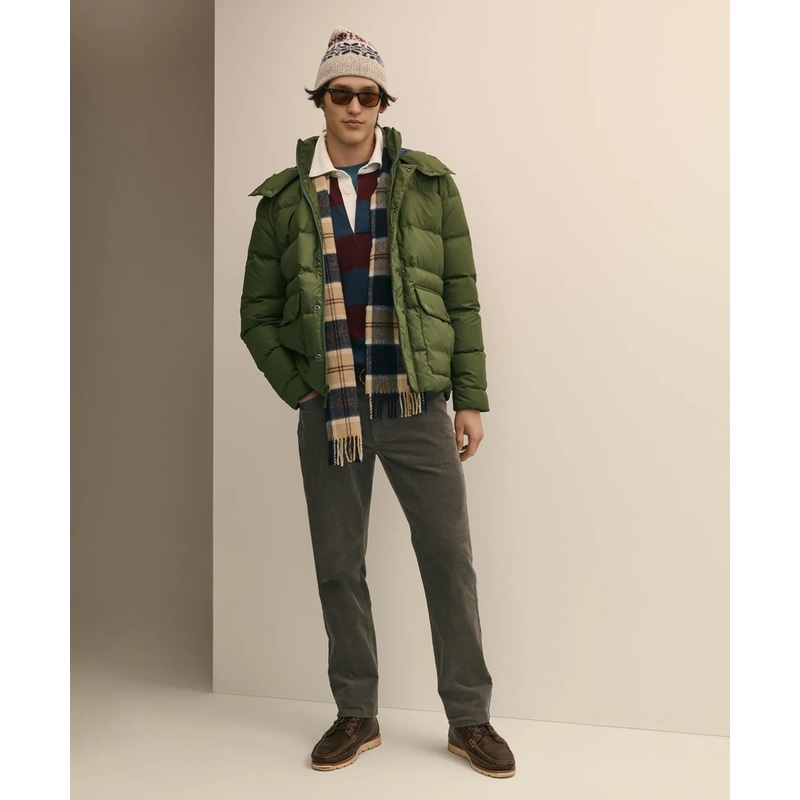 Water-Resistant Down Puffer Jacket