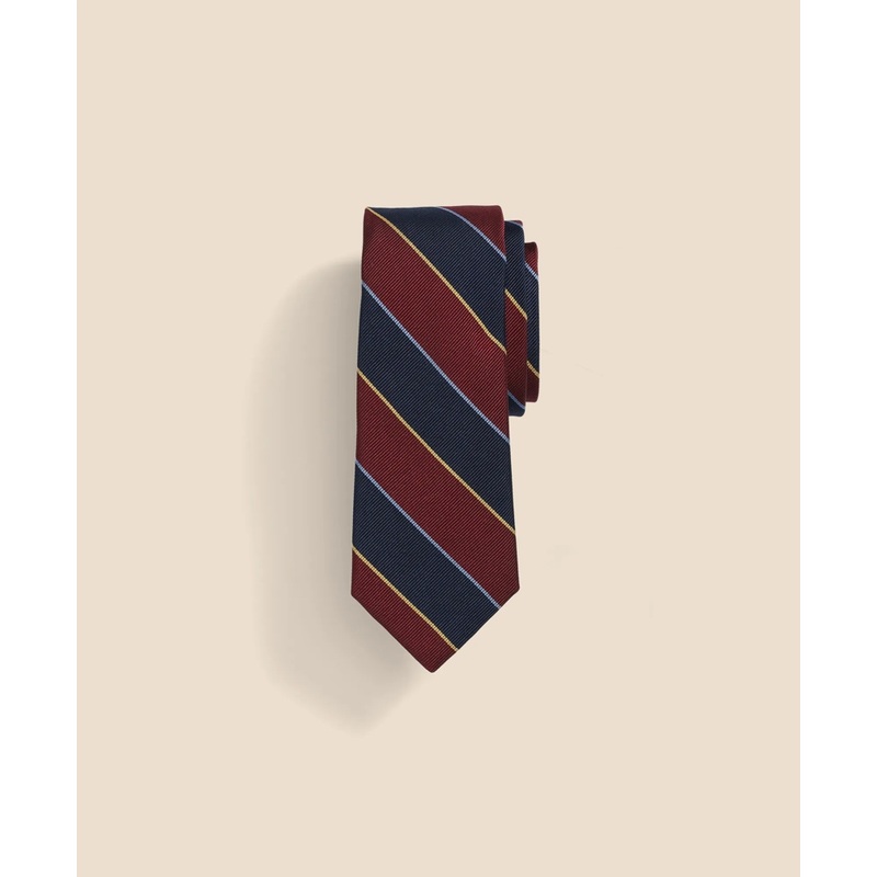 Boys Stripe Silk Tie