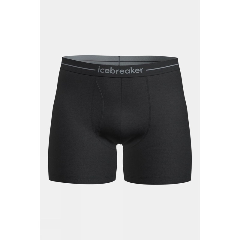 Icebreaker Mens Anatomica Boxer Briefs With Fly
