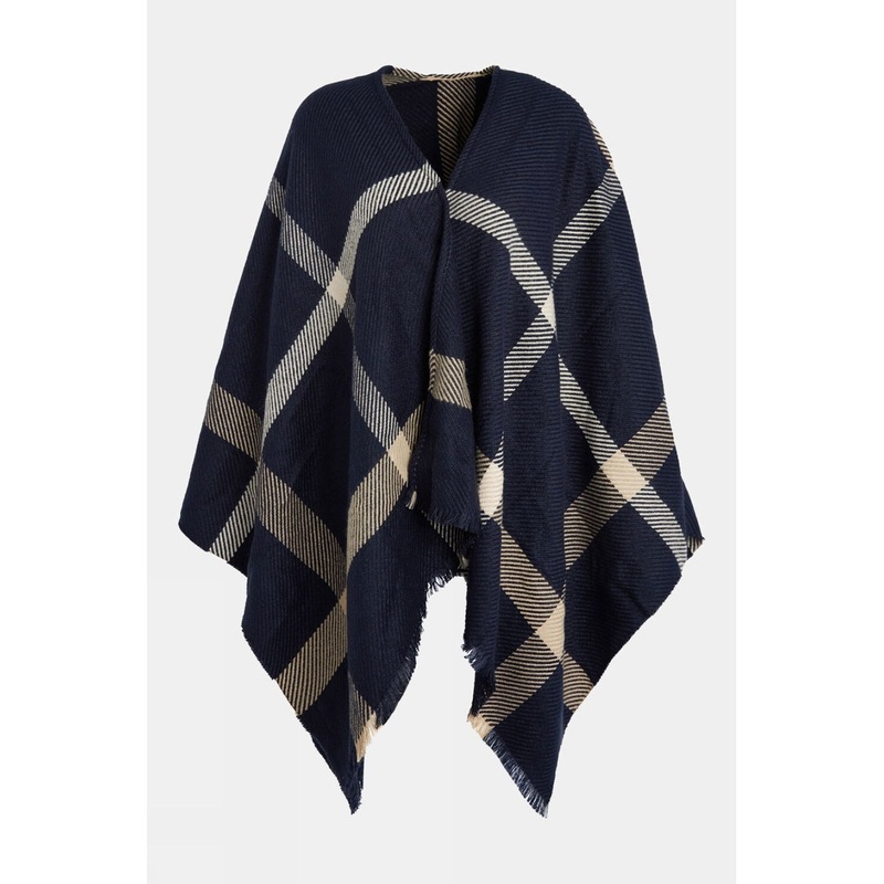 Barbour Womens Blair Windowpane Serape