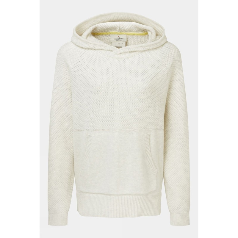 Passenger Womens Cove Organic Cotton Knitted Hoodie