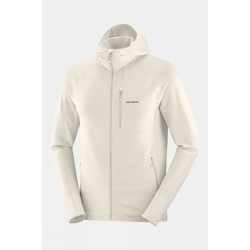 Salomon Mens Essential Lightwarm Fleece Hoodie