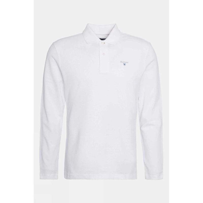 Barbour Mens Original Sports Long Sleeved Polo Shirt