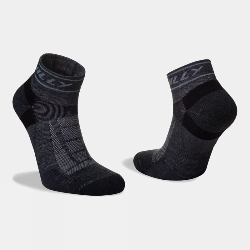 Hilly Unisex Trail Quarter Med Socks