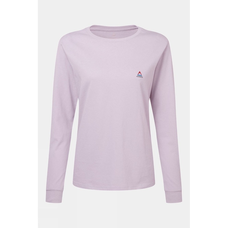 Passenger Womens Classic Recycled Cotton Long Sleeve T-Shirt