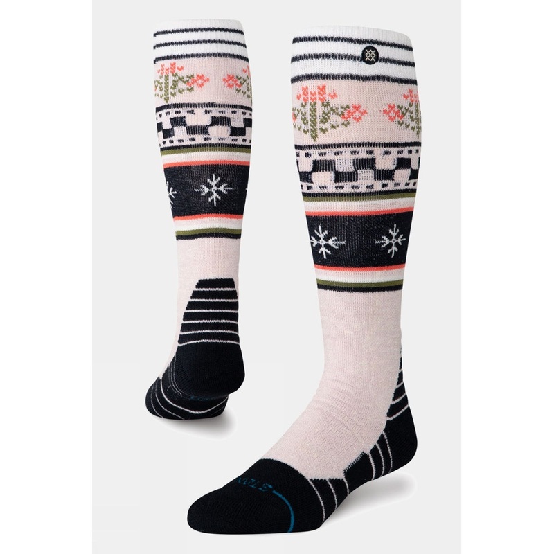 Stance Womens Winter Bloom Mid Poly Snow Socks