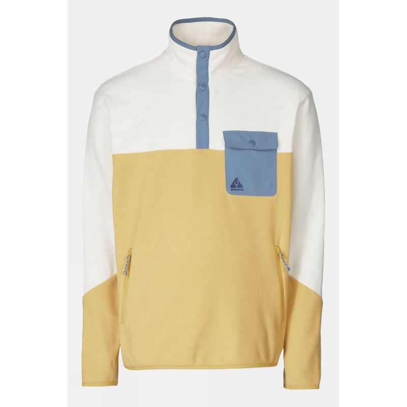 Ayacucho Mens Fitzroy Snap Fleece Top