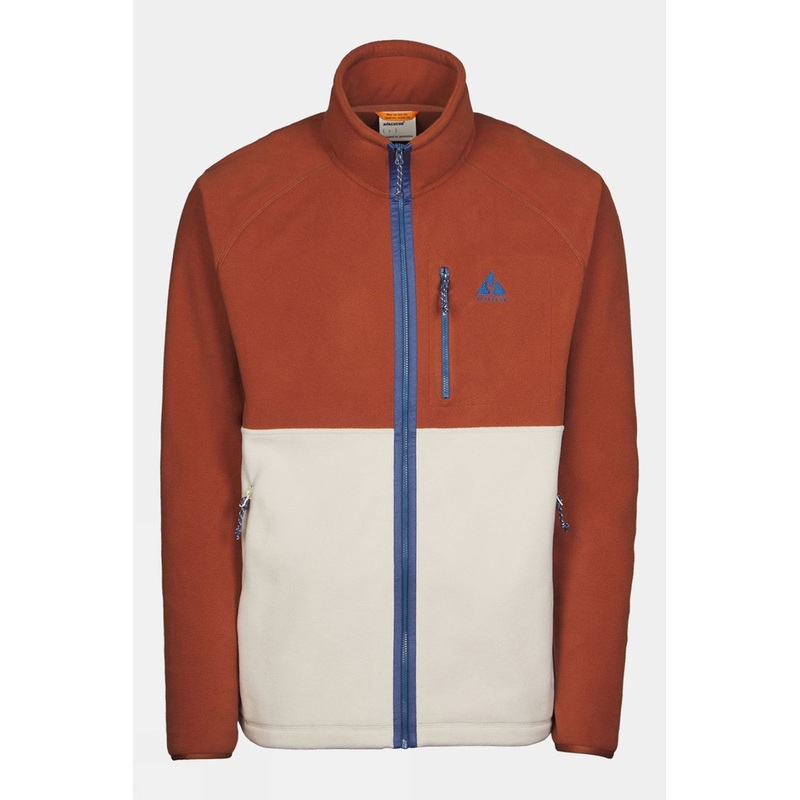 Ayacucho Mens Venture Colourblock Full Zip Fleece Jacket