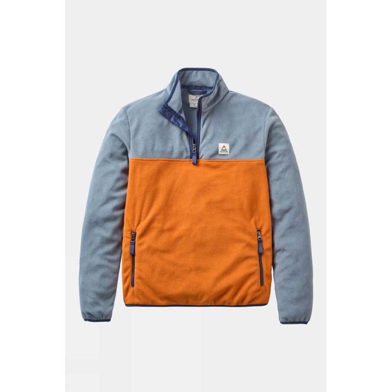 Passenger Mens Set Off Recycled Polar Quarter Zip Fleece