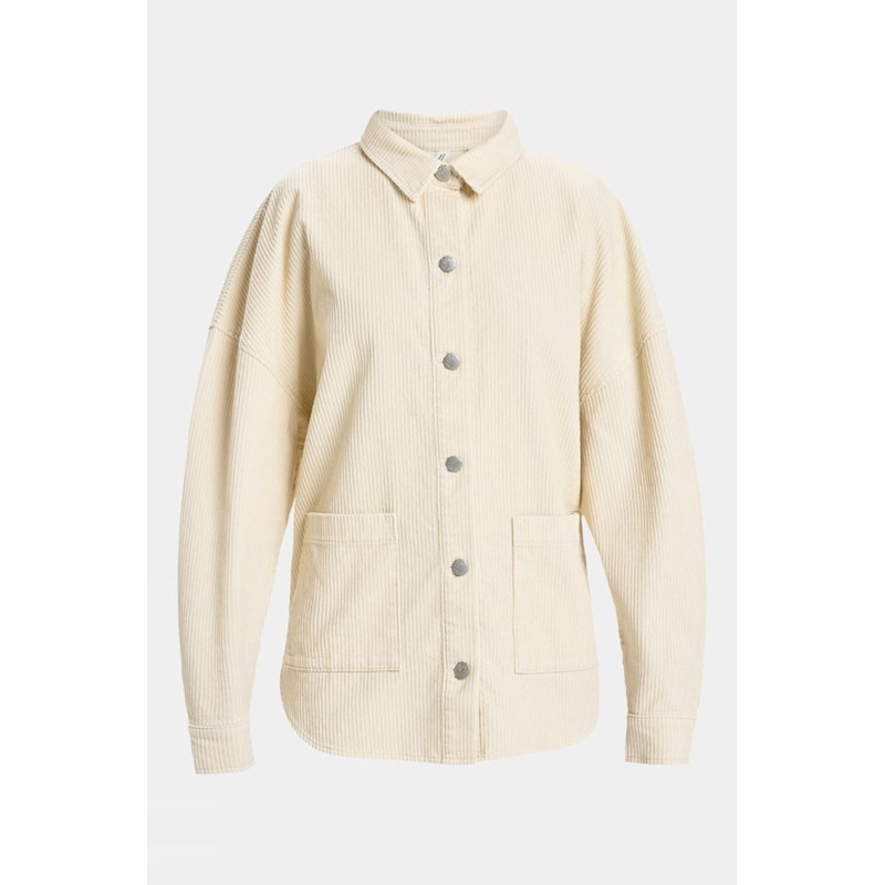 Roxy Womens Kick Back Cord Shirt Jacket