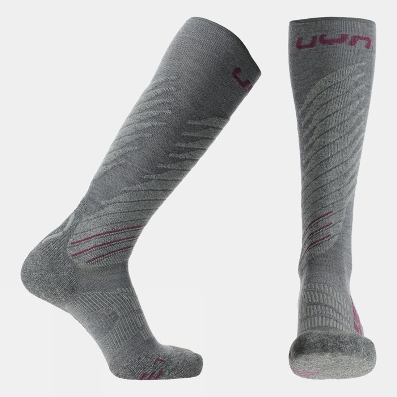UYN Womens One Comfort Fit Ski Socks