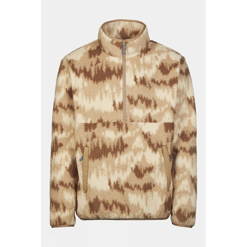 Ayacucho Mens Flynn Printed Half Zip Fleece