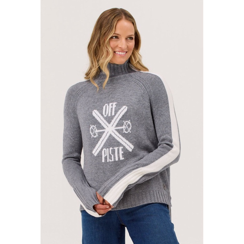 Krimson Klover Womens Off- Piste Turtleneck Sweatshirt