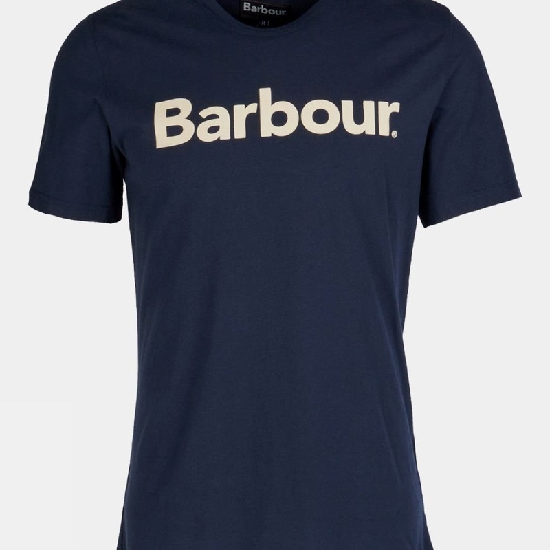 Barbour Mens Barbour Logo Tee