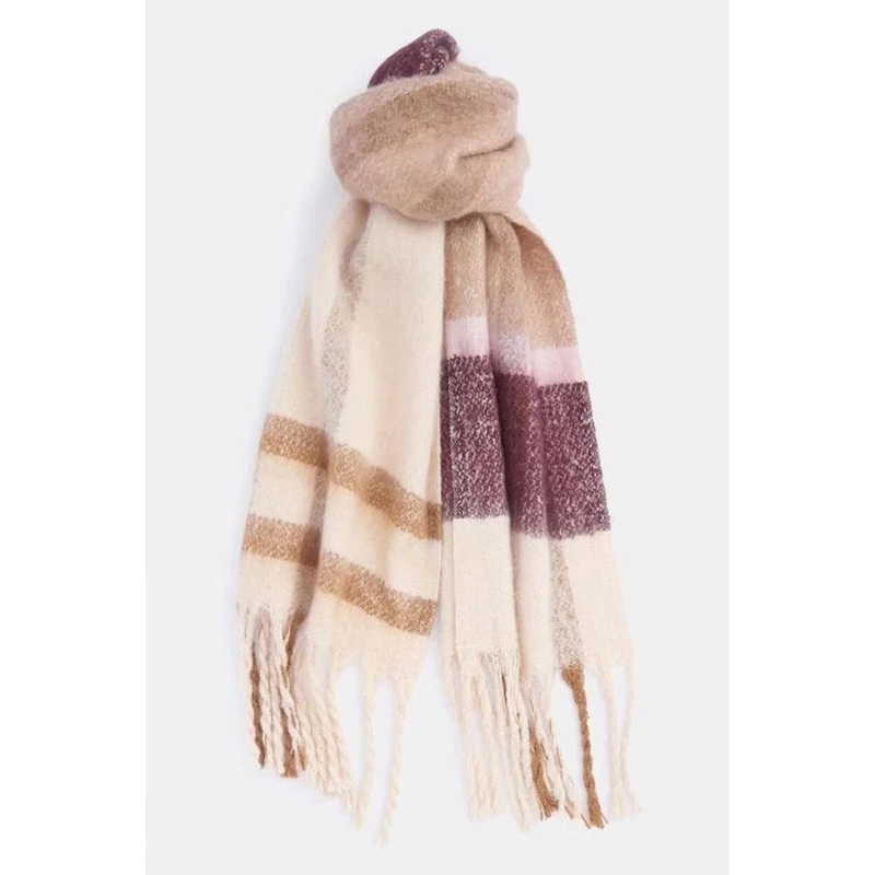 Barbour Womens Isla Tartan Boucle Scarf