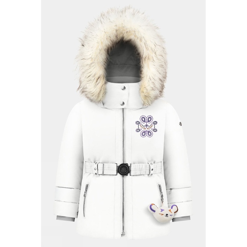 Poivre Blanc Kids June Faux Fur Ski Jacket