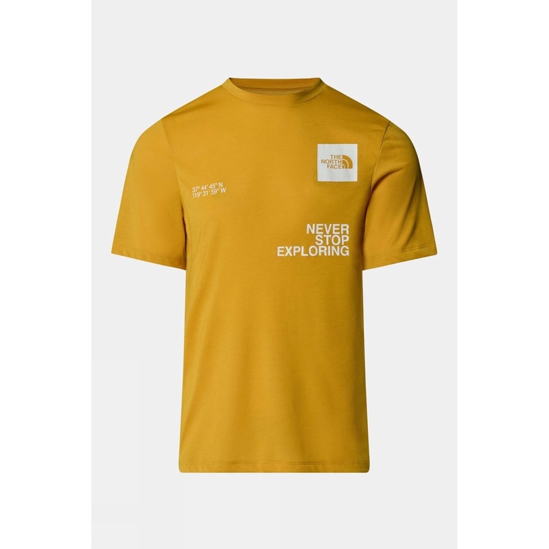 The North Face Mens Mountain Foundation Coordinates  T-Shirt