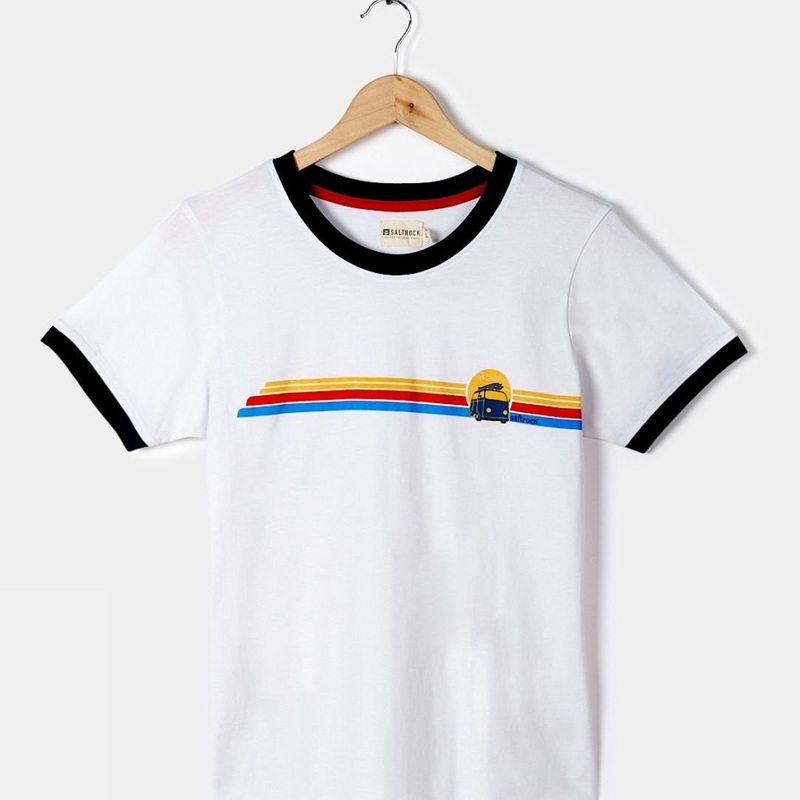Saltrock Womens Celeste Stripe Ringer T-Shirt