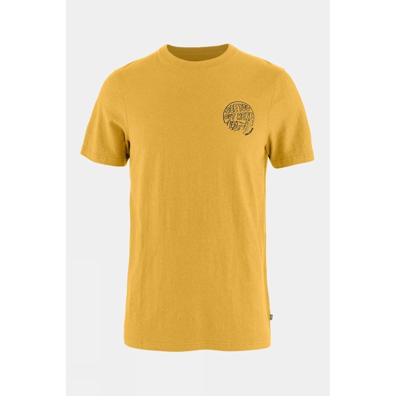 Fjallraven Mens Hemp Blend Out Here T-Shirt
