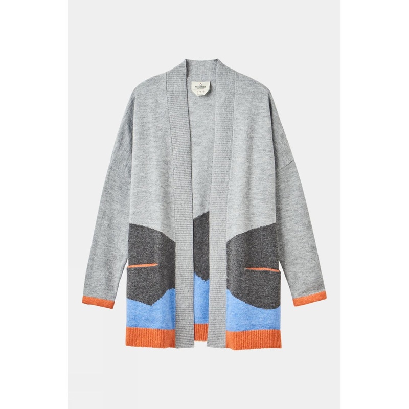 Passenger Womens Scenic ‘Light’ Long Knitted Cardigan