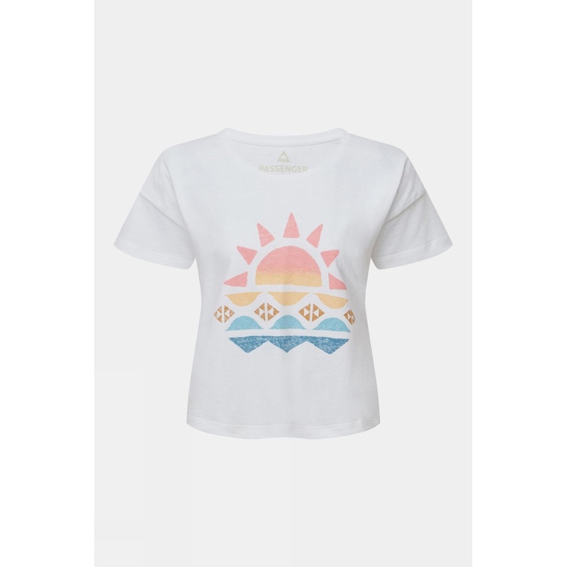 Passenger Womens Sunray Recycled Cotton T-Shirt
