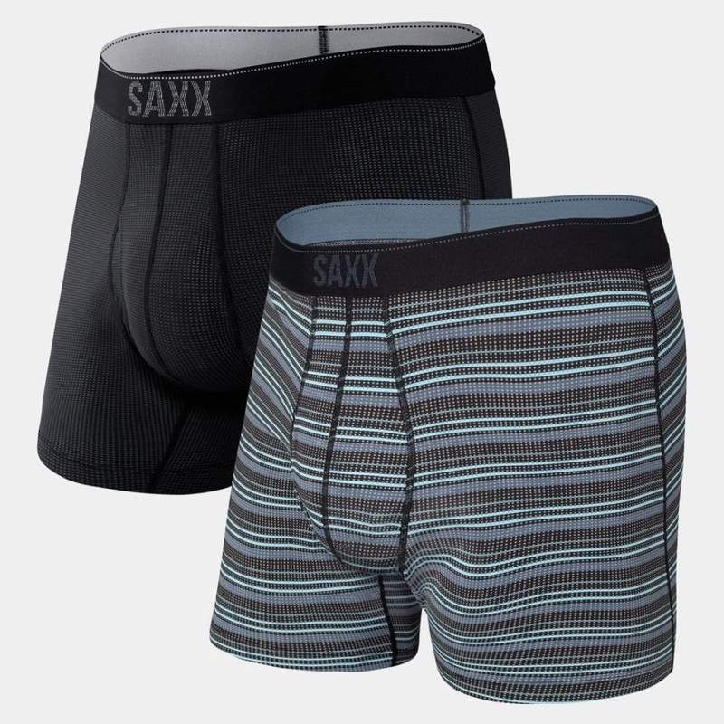 Saxx Mens Quest Boxer Briefs (2 Pack)