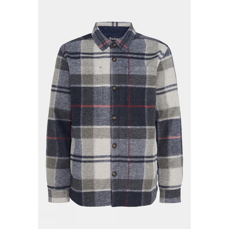Barbour Mens Chapter Check Overshirt