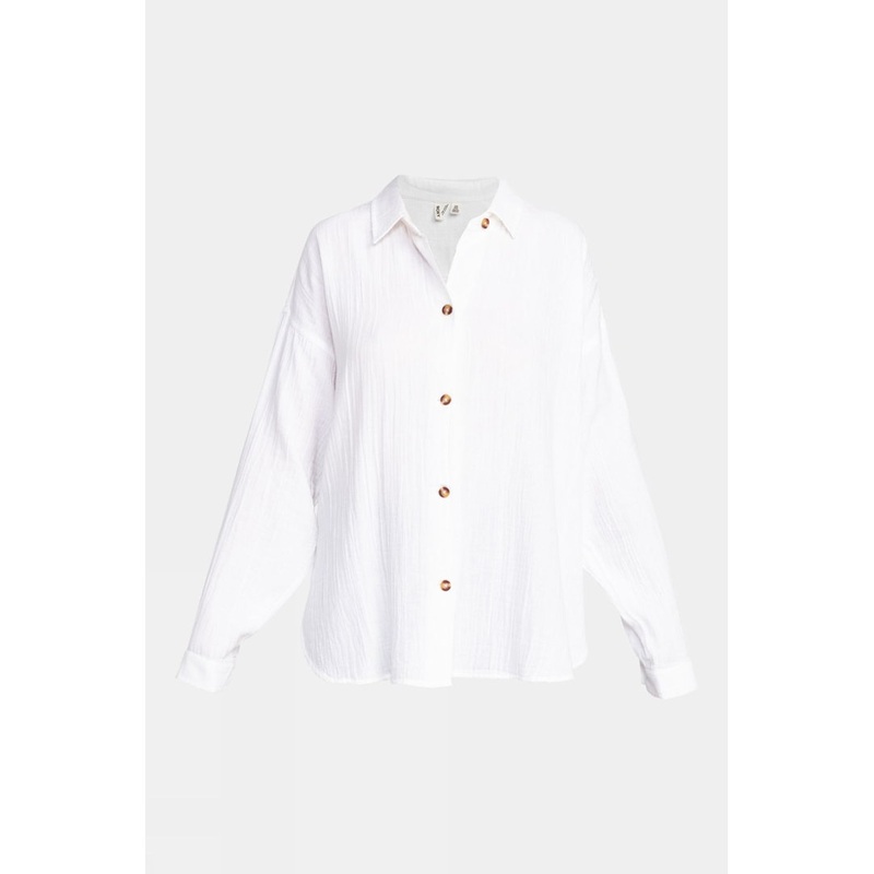 Roxy Womens Morning Time Long Sleeve Shirt