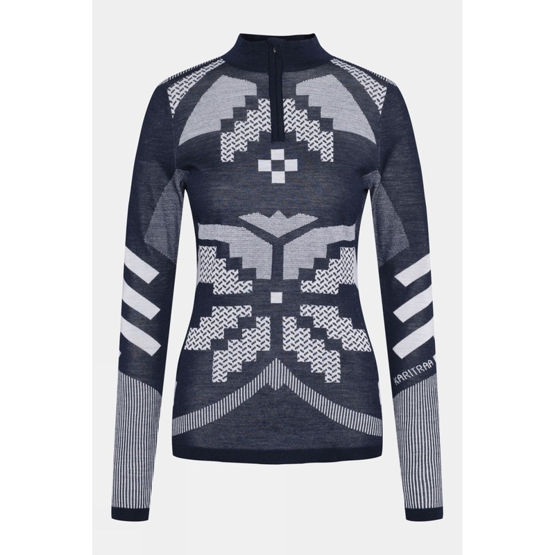 Kari Traa Womens Faith Half Zip Base Layer Top