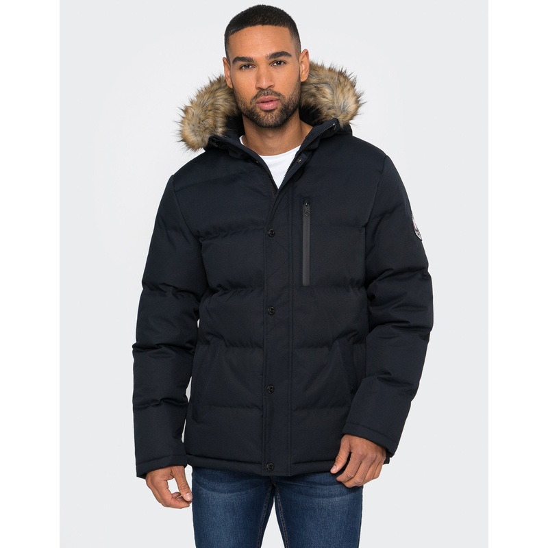 Navy Parka Jacket Navy S